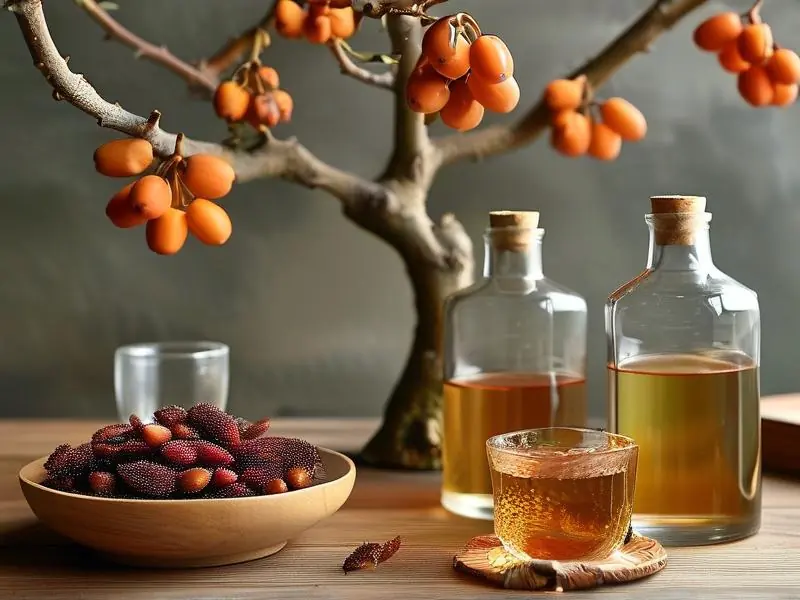 拐枣泡酒的制作步骤和成品展示