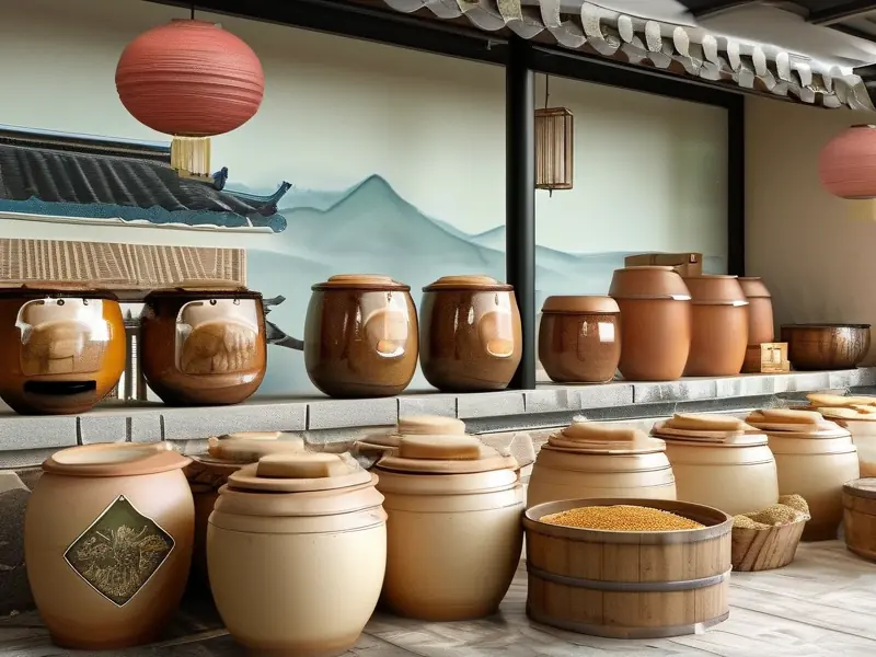 广东传统家庭自酿米酒工艺流程实拍