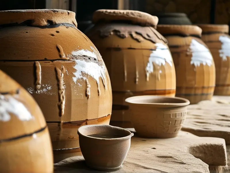 古代米酒酿制过程与传统工艺展示