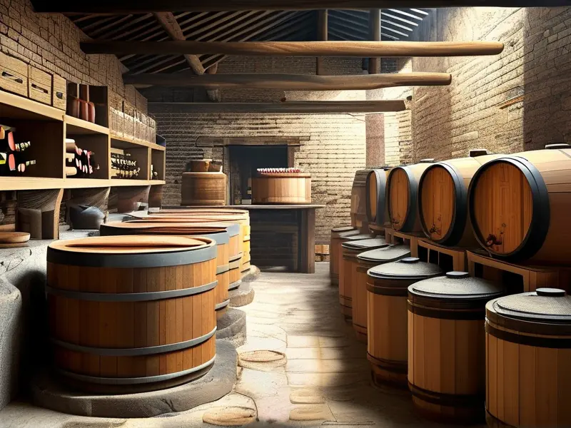 古法酿酒工艺现场展示