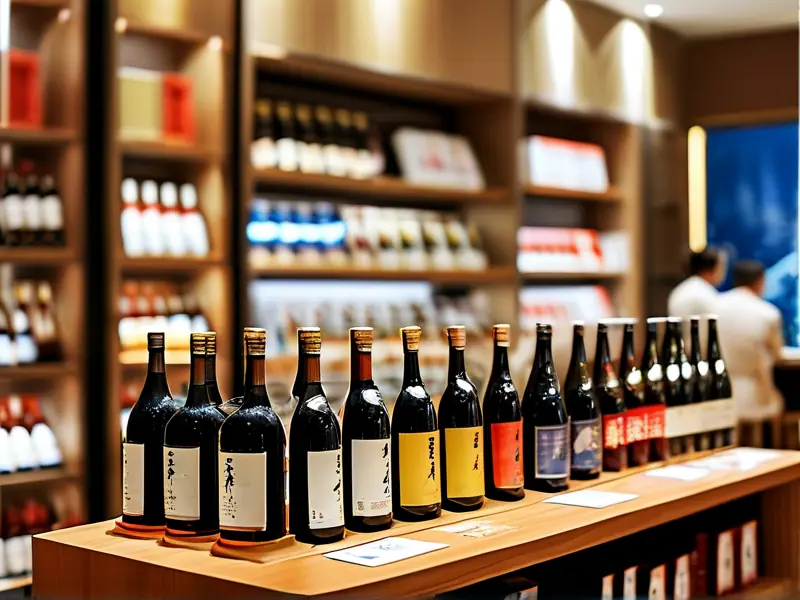 国台酒代理店面展示及洽谈场景