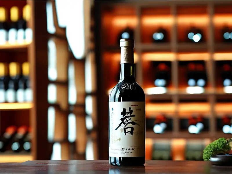 2014年酿造国台酒瓶身展示