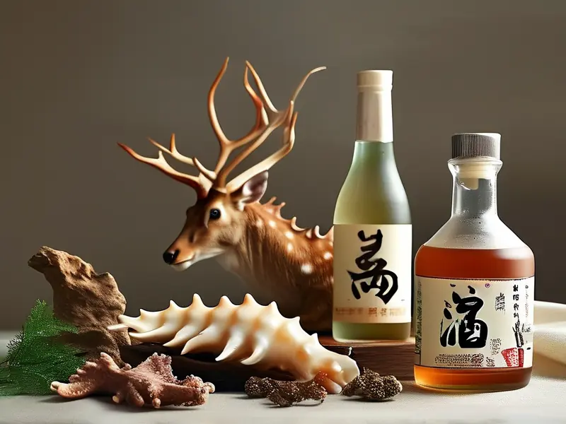 海马鹿茸泡酒材料及制作步骤图解