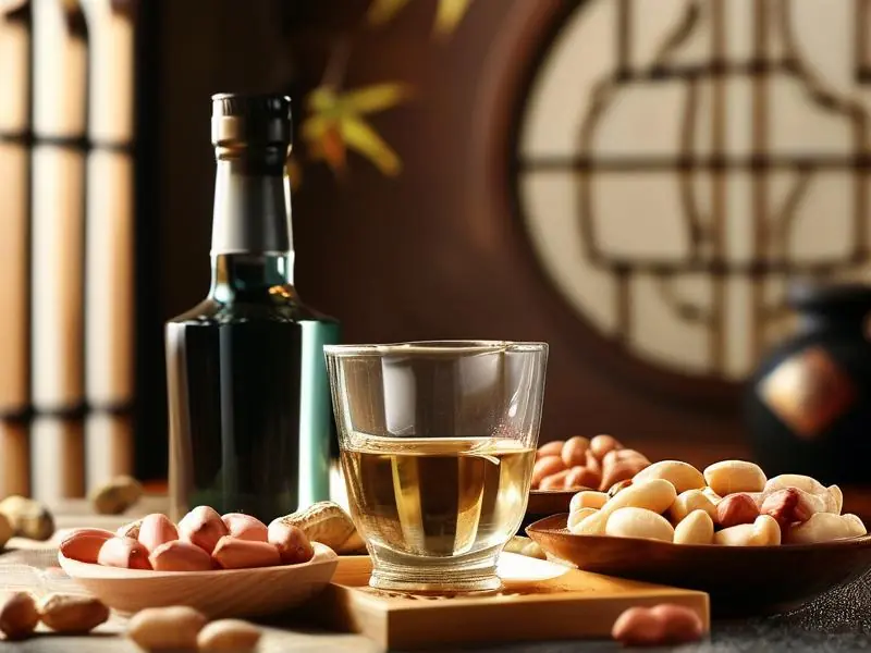 中国传统白酒饮用场景展示