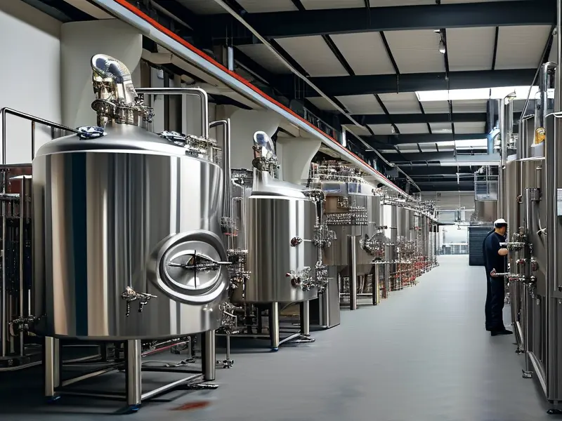 河南永康酿酒机械生产线实景展示