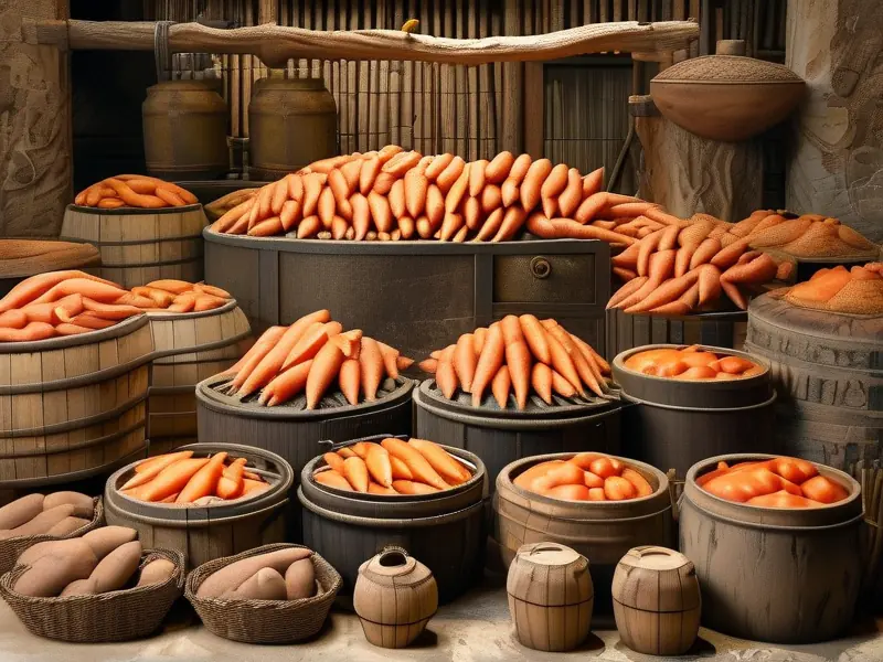 红薯酿酒步骤详解图