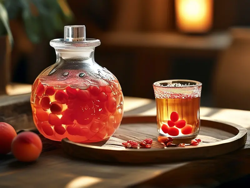 红桃k泡酒制作过程展示