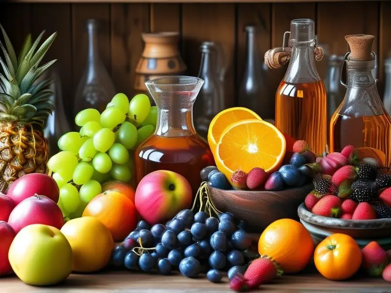 花果酒酿制原料与工具准备