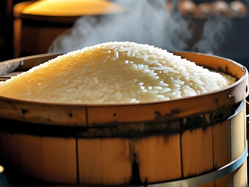 黄酒酿造过程中米饭的冷却方式