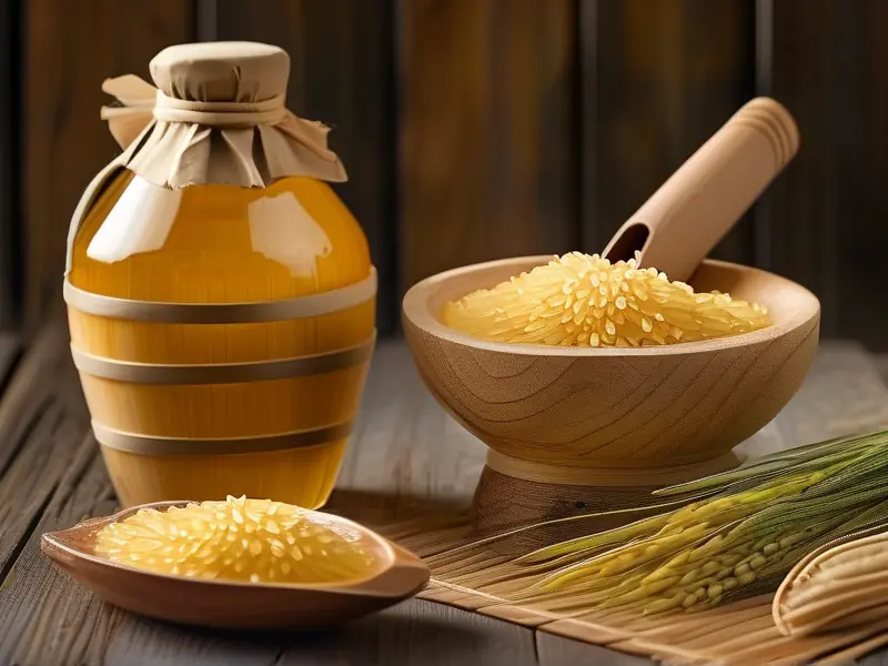 黄酒传统酿造工艺展示