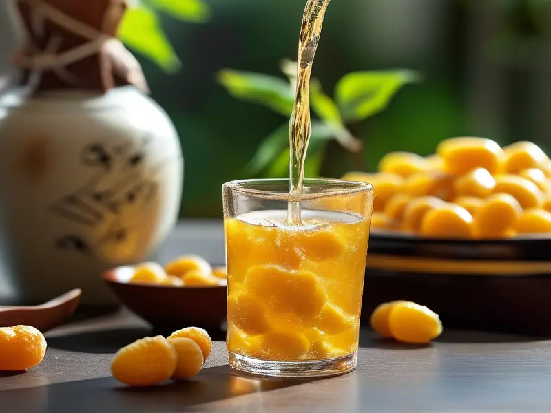 黄皮酒制作过程展示