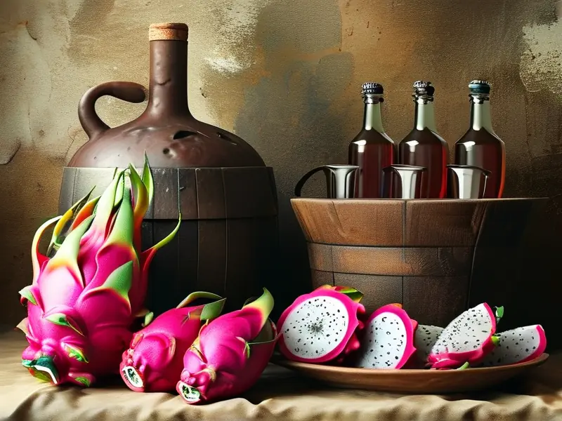 火龙果酿酒步骤展示图