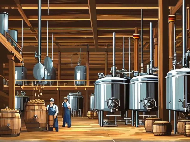 基酒酿造工艺流程示意图