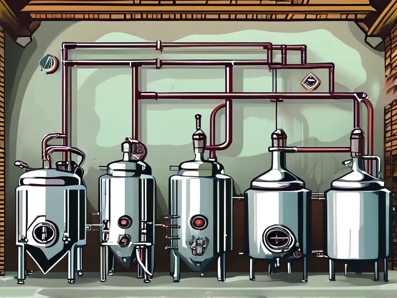 传统与现代酿酒方法对比图