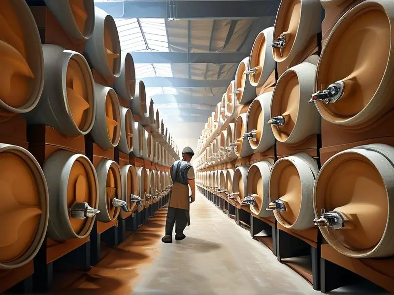 酱香型白酒传统生产工艺现场