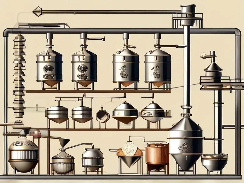 酱香酒酿造工艺流程图