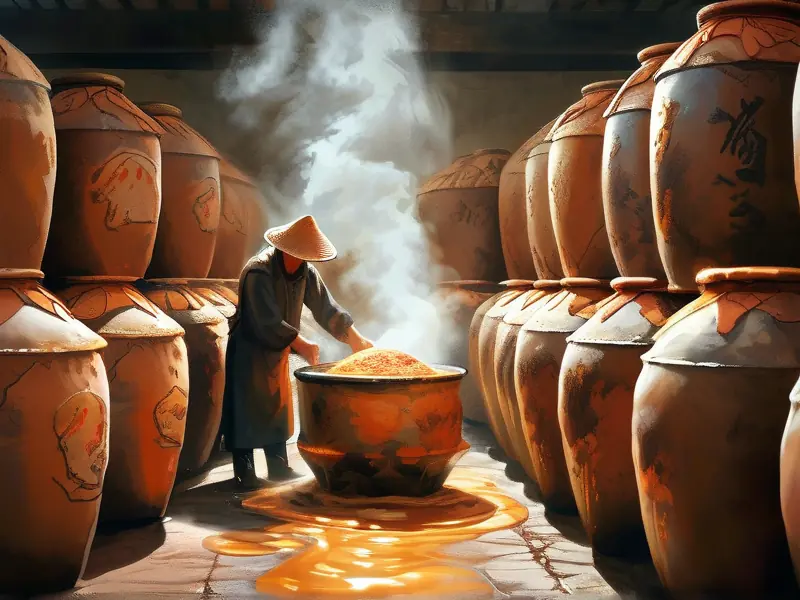 酱香酒传统酿造工艺实景展示