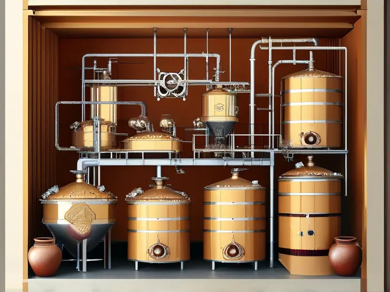 酱香酒传统酿造工艺流程示意图