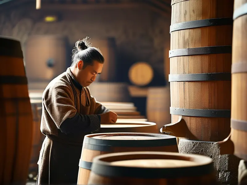 匠心酿造酒的工艺展示