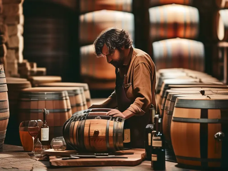 窖藏酒开坛方法实际操作图