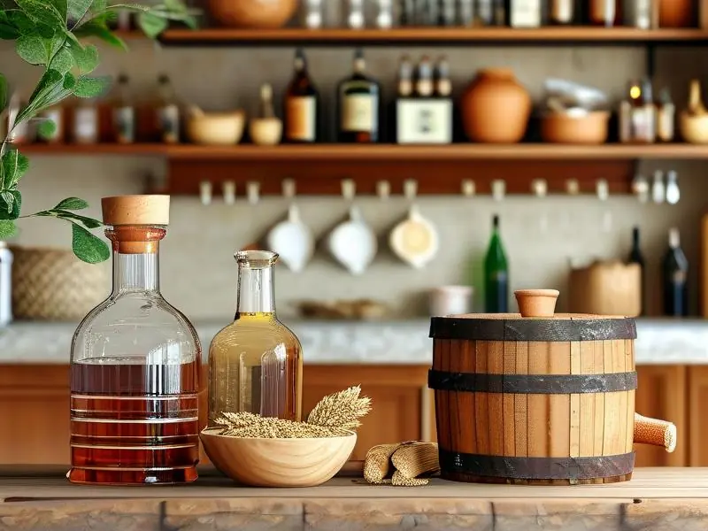 家庭酿酒卫生安全操作示意图