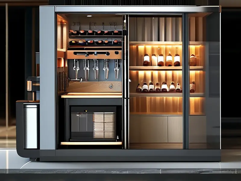 家庭小型酿酒设备实拍图及操作示意图