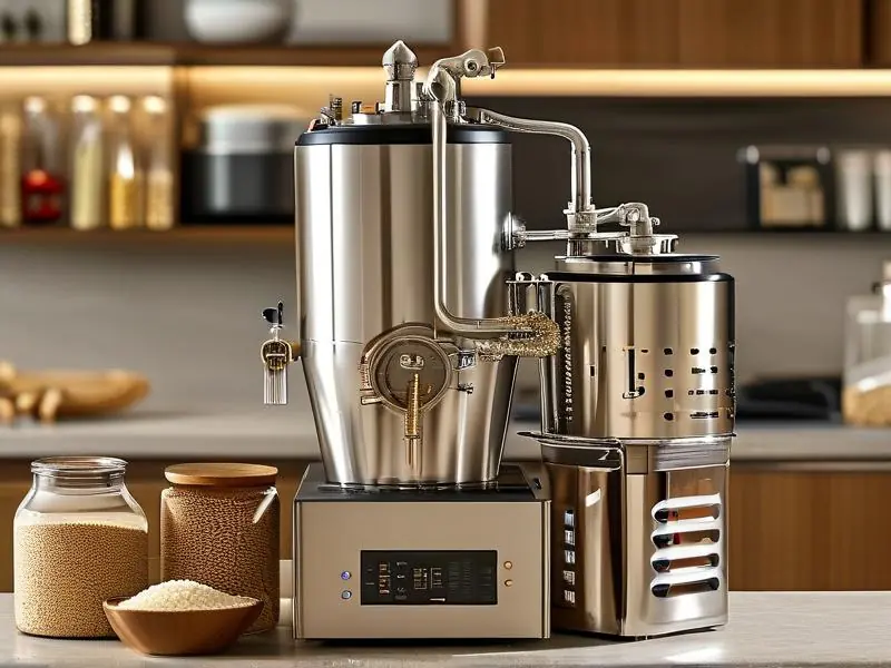 家庭小型粮食酿酒设备实景展示