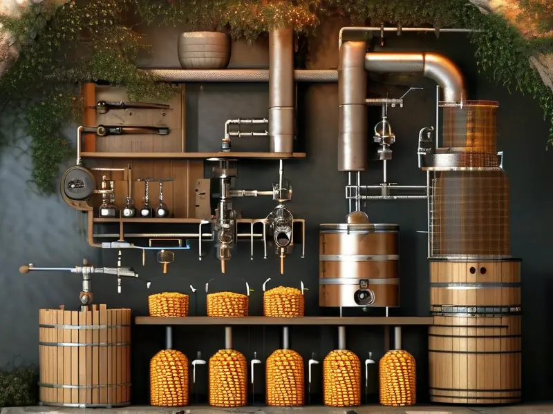 家庭玉米酿酒步骤图解