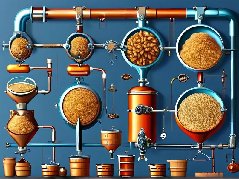 精酿啤酒酿造过程步骤图解