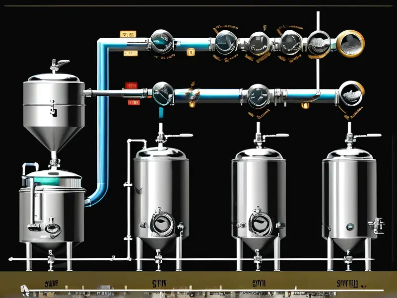 酒的酿造过程流程图