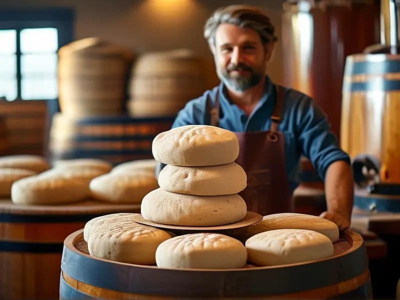 酒饼制作过程详细展示