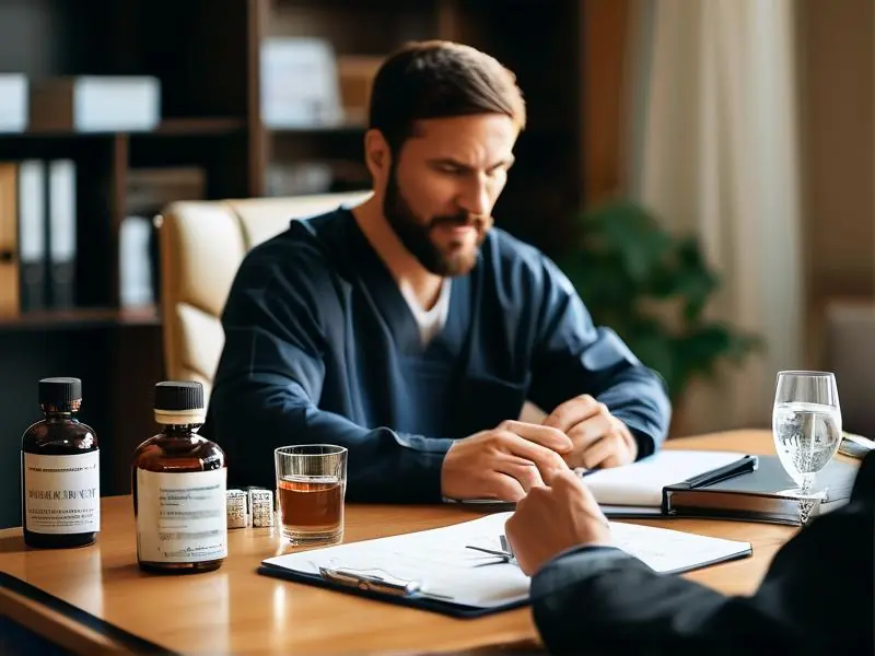 酒精依赖综合征专业治疗咨询场景