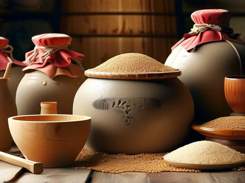 酒曲制作酒米的详细步骤图解