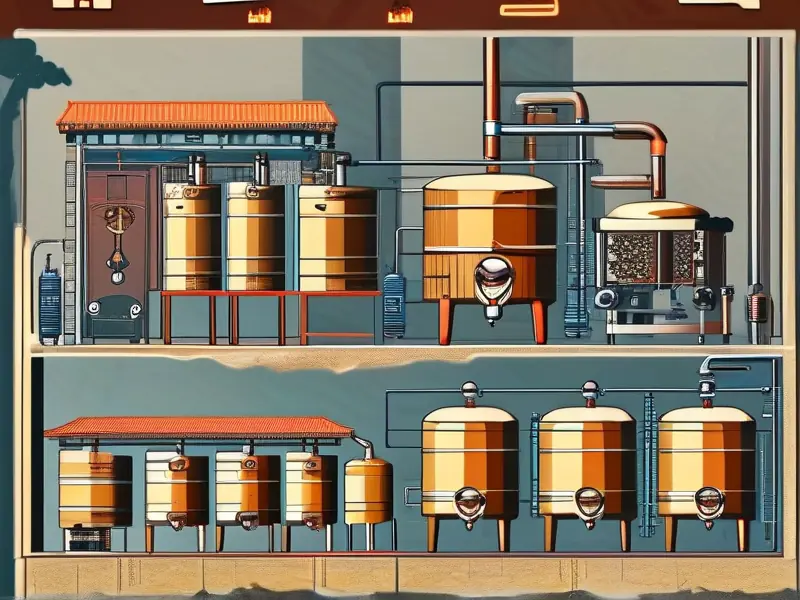 烤酒制作工艺流程示意图