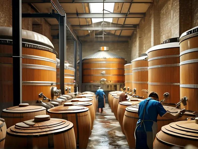 廊坊本地白酒传统酿造工艺展示