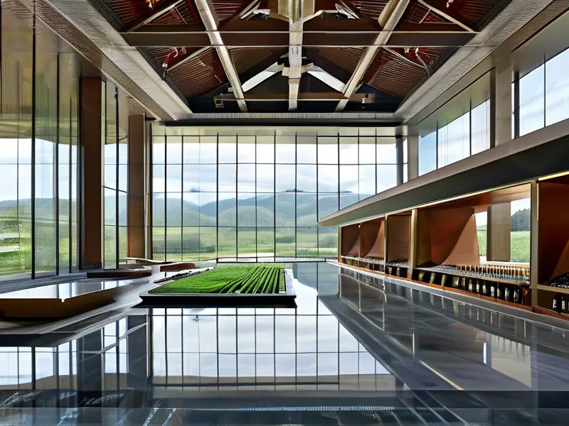 郎酒天富生态酿酒区全景图