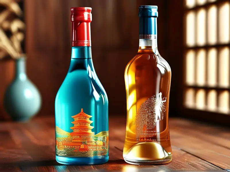 粮食勾兑酒与酒精勾兑酒对比图