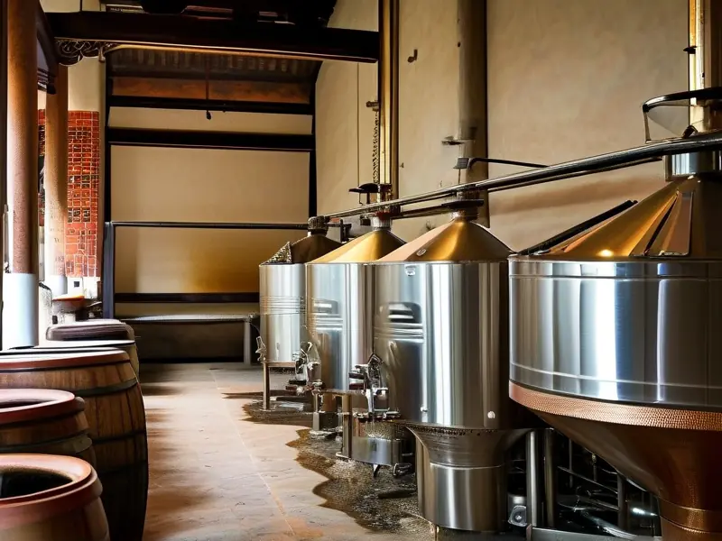 粮食烧酒传统酿造工艺展示