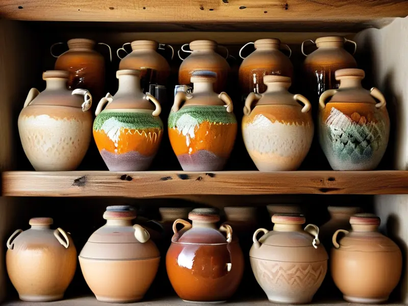 粮食酒在陶瓷罐和玻璃瓶中的专业储存方式