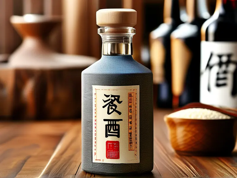 粮食酒与勾兑酒实物对比图展示