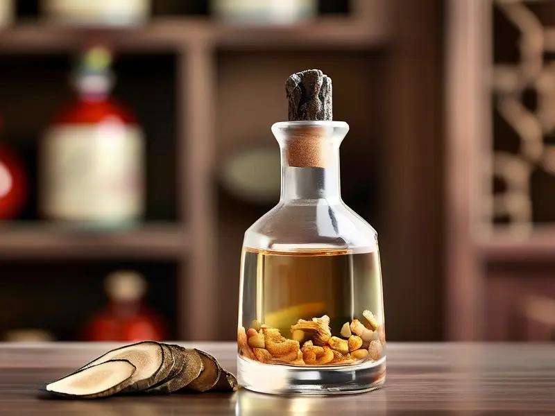 鹿茸泡酒制作过程实拍图