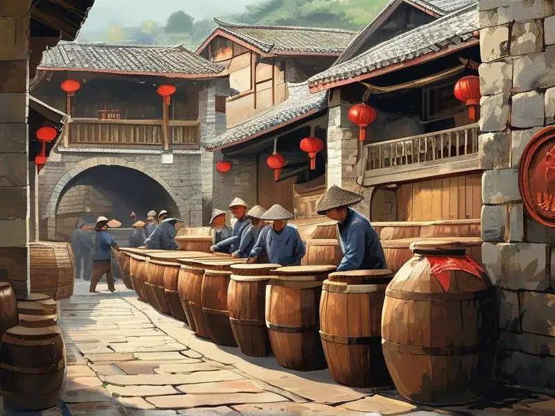 茅台镇酿造酒传统酿造工艺