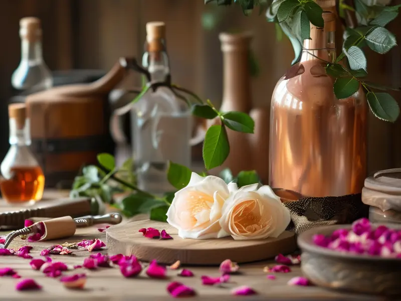 玫瑰酿酒by成品展示