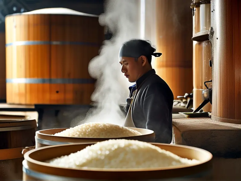传统米香型白酒酿造过程展示