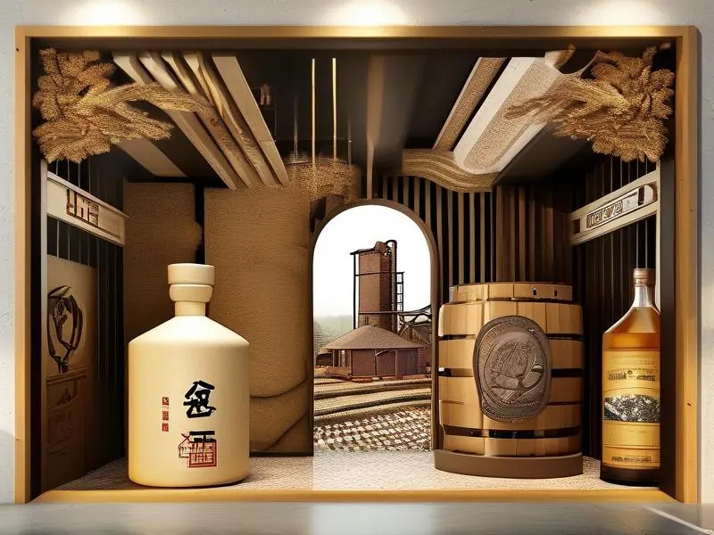 纯粮食酿造白酒品牌展示