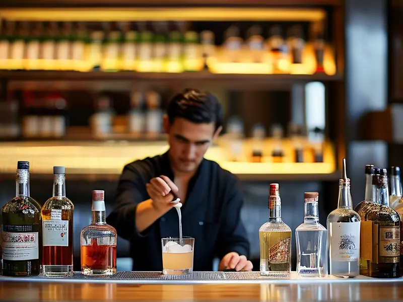 专业白酒调酒师培训现场