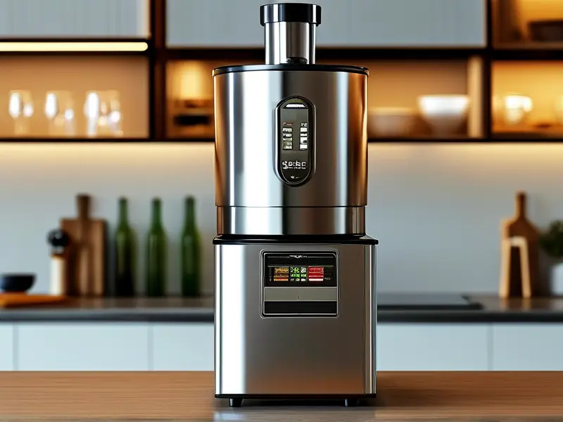 家用酿酒机器设备展示