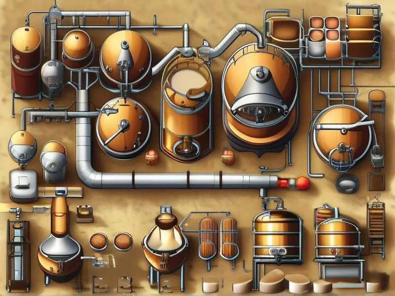 酿酒的具体步骤示意图