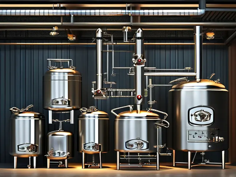 酿酒设备展示图