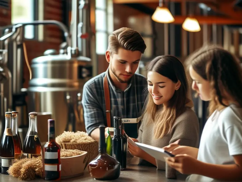 酿酒技术培训学校现场教学